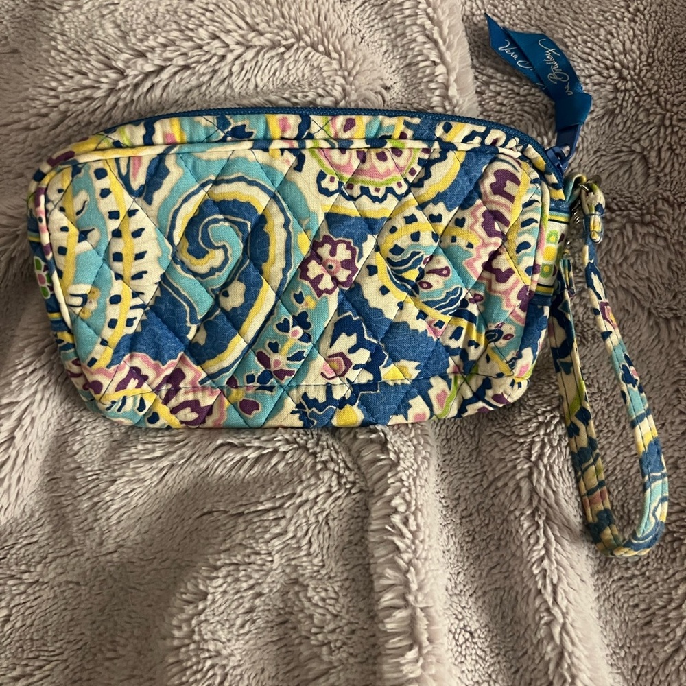 Vera Bradley Multicolor Quilted Wristlet